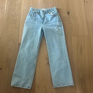 Abercrombie 90s relaxed Jean high rise short!